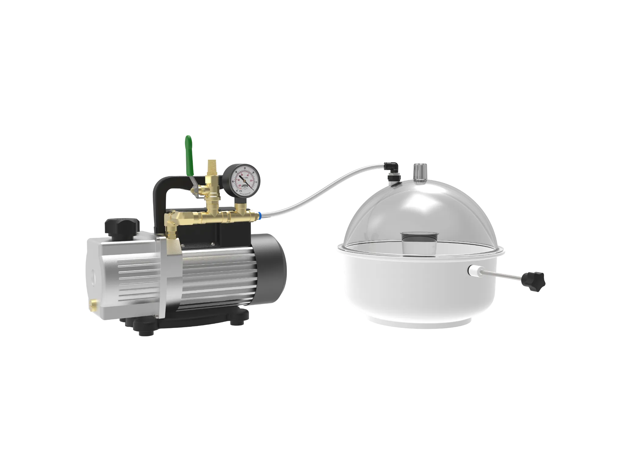Vacuum mounting system for porous medical device samples